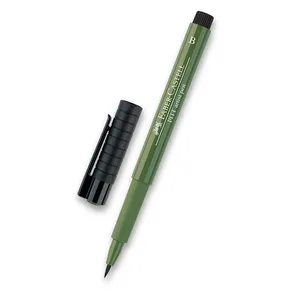 Faber-Castell Pitt Artist Pen Brush - zöld árnyalatok 174